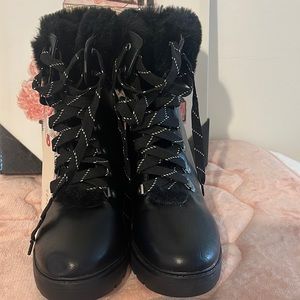 Black Chuck ankle boot
